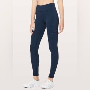 Lululemon Speed Up Tight *Full-On Luxtreme 28" in True Navy‎ 4